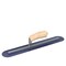 Steel City Trowels By Bon Bon 66-153 Finish Trowel, Round, Blue Steel, 18 X 3, Wood 66-153 - alternate 1